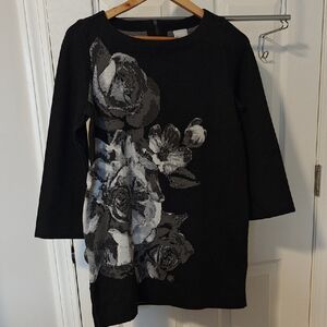 Chico's Elegant Black Knit Dress